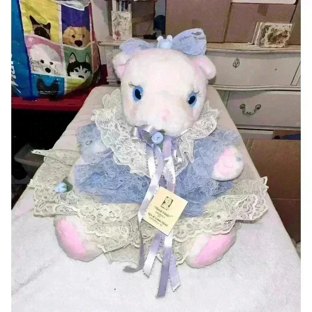 Hand Crafted Bear Ken And Linda